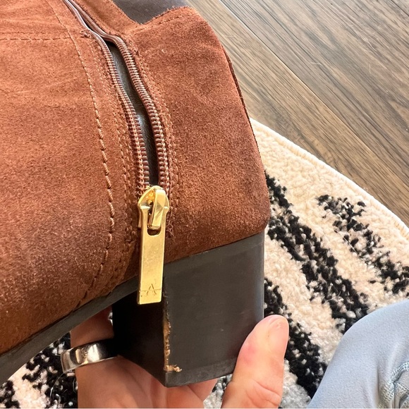 Aquatalia Nova Knee High Suede Boots - Picture 9 of 16